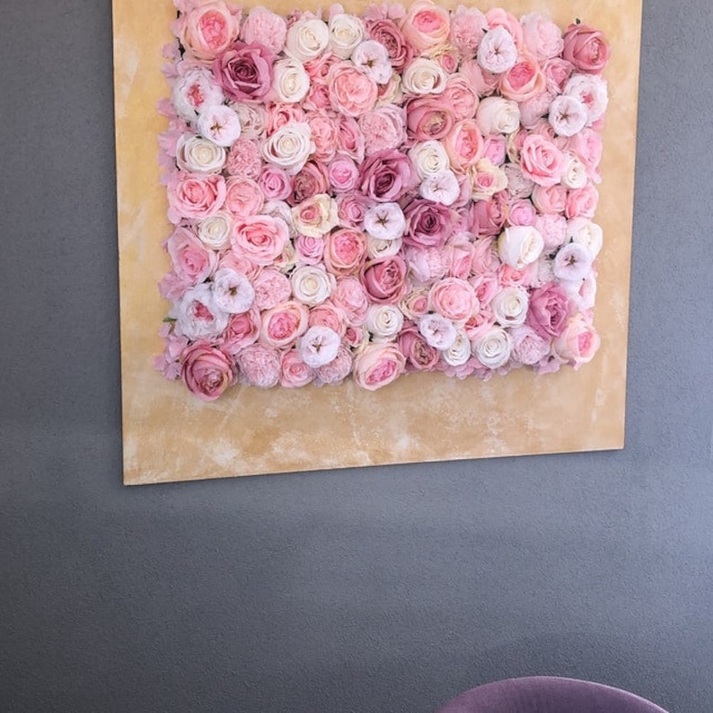 Artificial Flower Wall Backdrop for Baby Shower Floral Wall Etsy