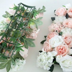 20cm * 50cm seda floral artificial hortênsia arco corredor mesa flor linha simulação rosa para festa de casamento estrada chumbo flor decoração