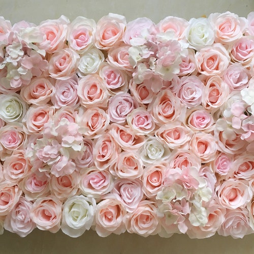 Red Flower Wall Backdrop for Wedding Arrangement Photography Etsy