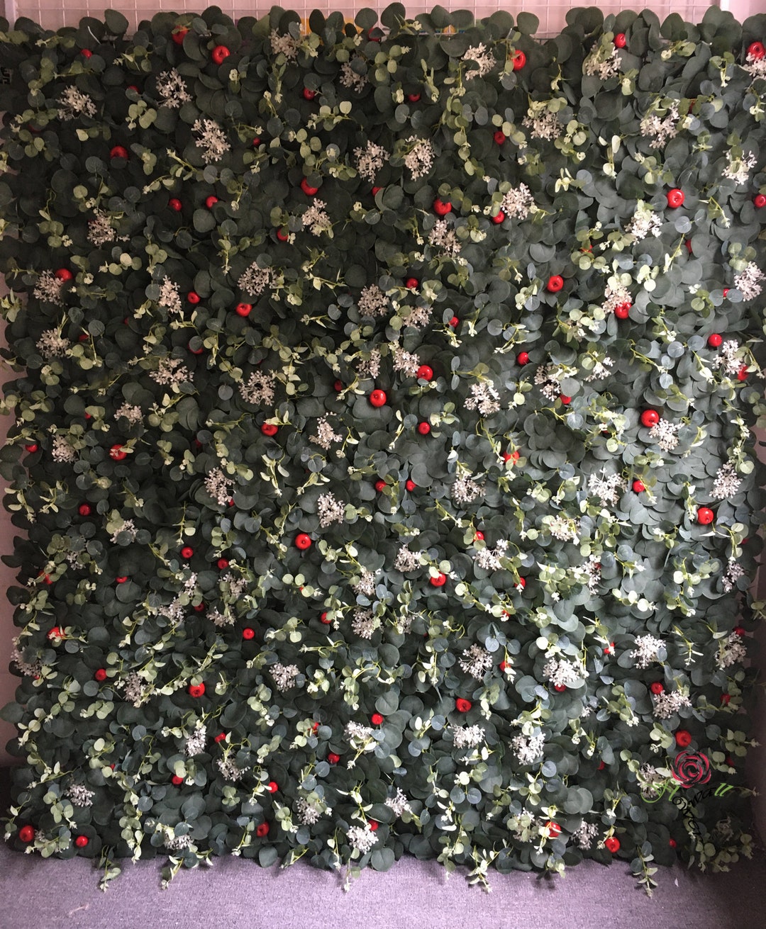 Artificial Leaves Backdrop for Wedding Arrangement Artificial Etsy