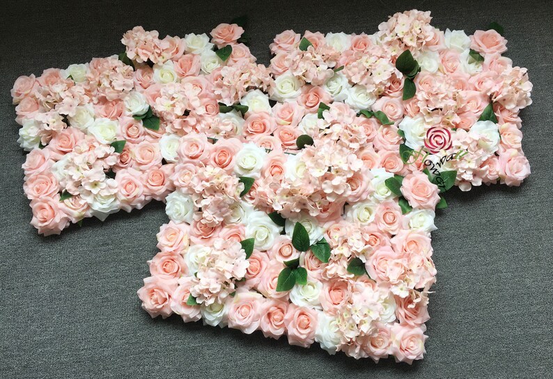 Flower Wallwedding Flower Wall Baby Shower Decorflower Wall Etsy