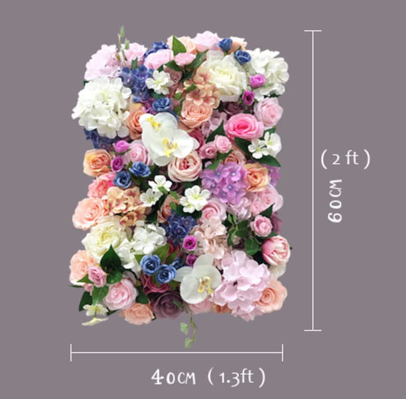 Red Flower Wall Backdrop for Wedding Arrangement Photography Etsy Canada