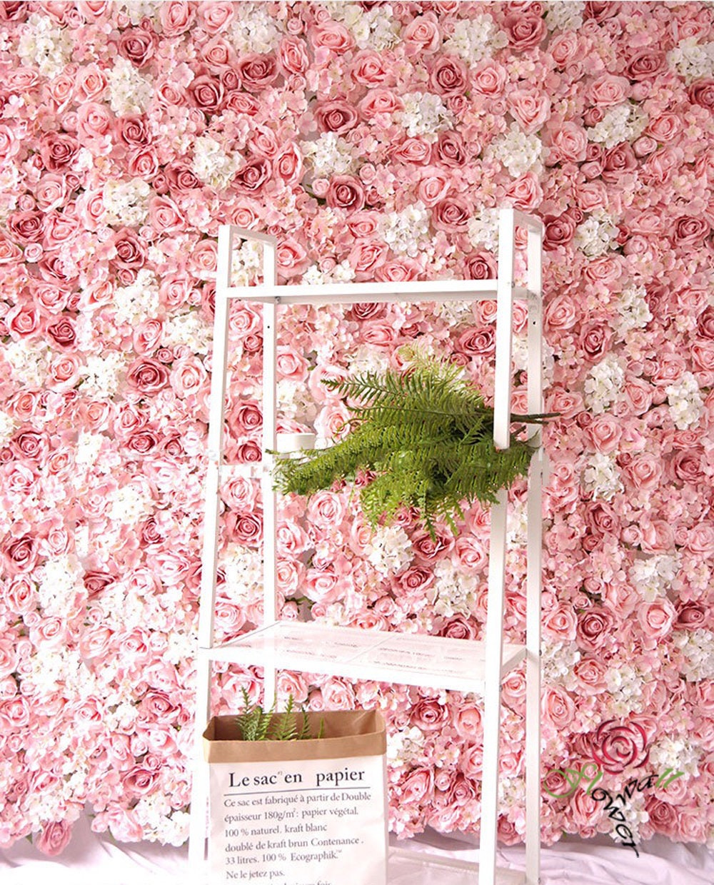 Artificial Rose Flower Wall Backdrop for Wedding Arrangements Etsy UK