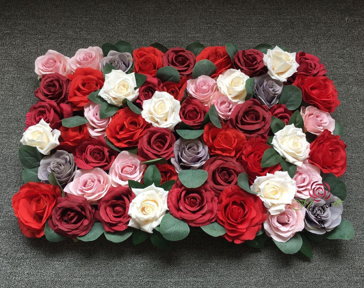 Floral Wall Panel for Wedding Artificial Flower Wall Backdrop Etsy