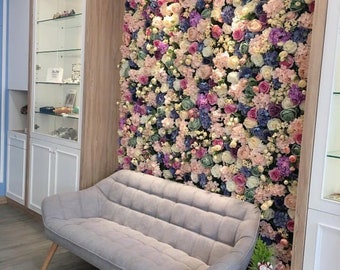 Flower Backdrop Wall For Wedding Arrangement Birthday Party Decor Floral Wall Event Baby Bridal Shower Photography Background Panels 40*60cm