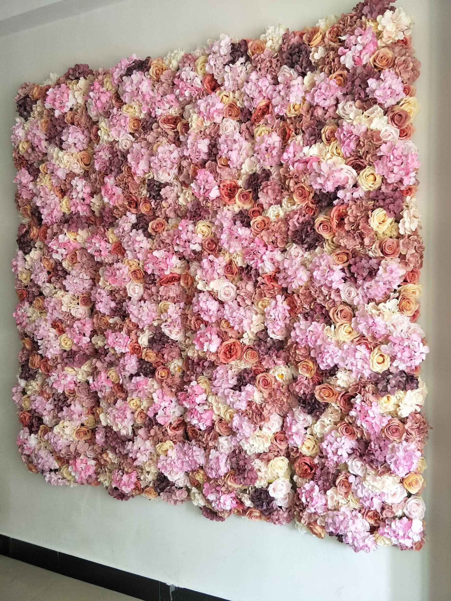 Hydrangea Flower Wall Decor Rose Flower Wall Backdrop Floral Etsy UK
