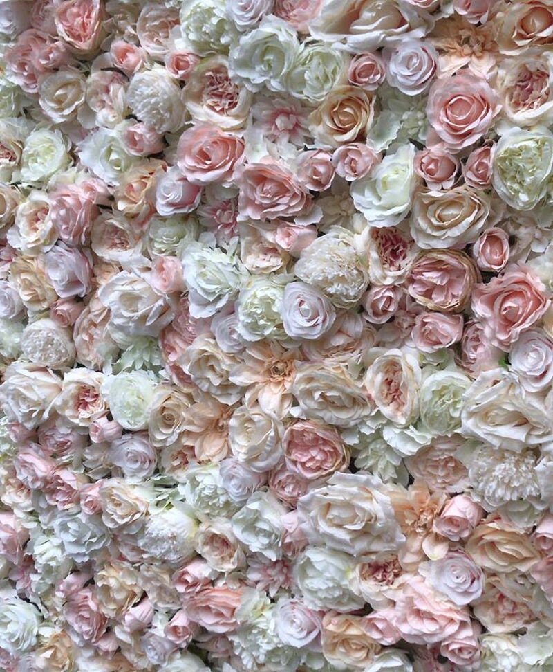 Wedding Flower Wall Panel Backdrop for Wedding Arrangement Etsy