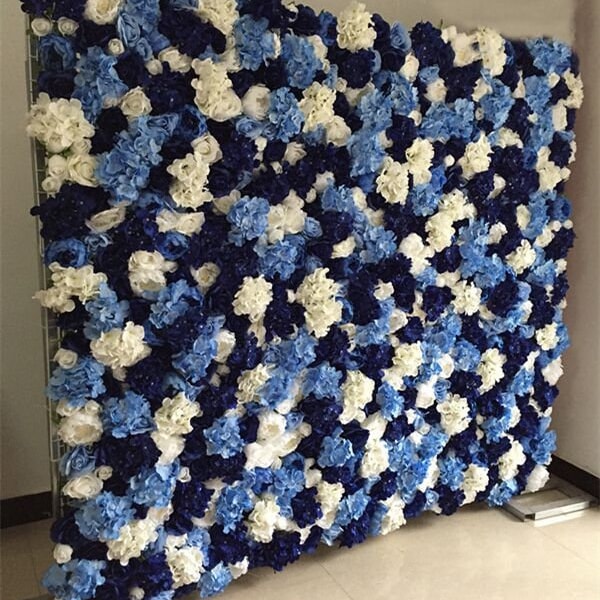 Wedding Blue Flower Backdrop - Etsy