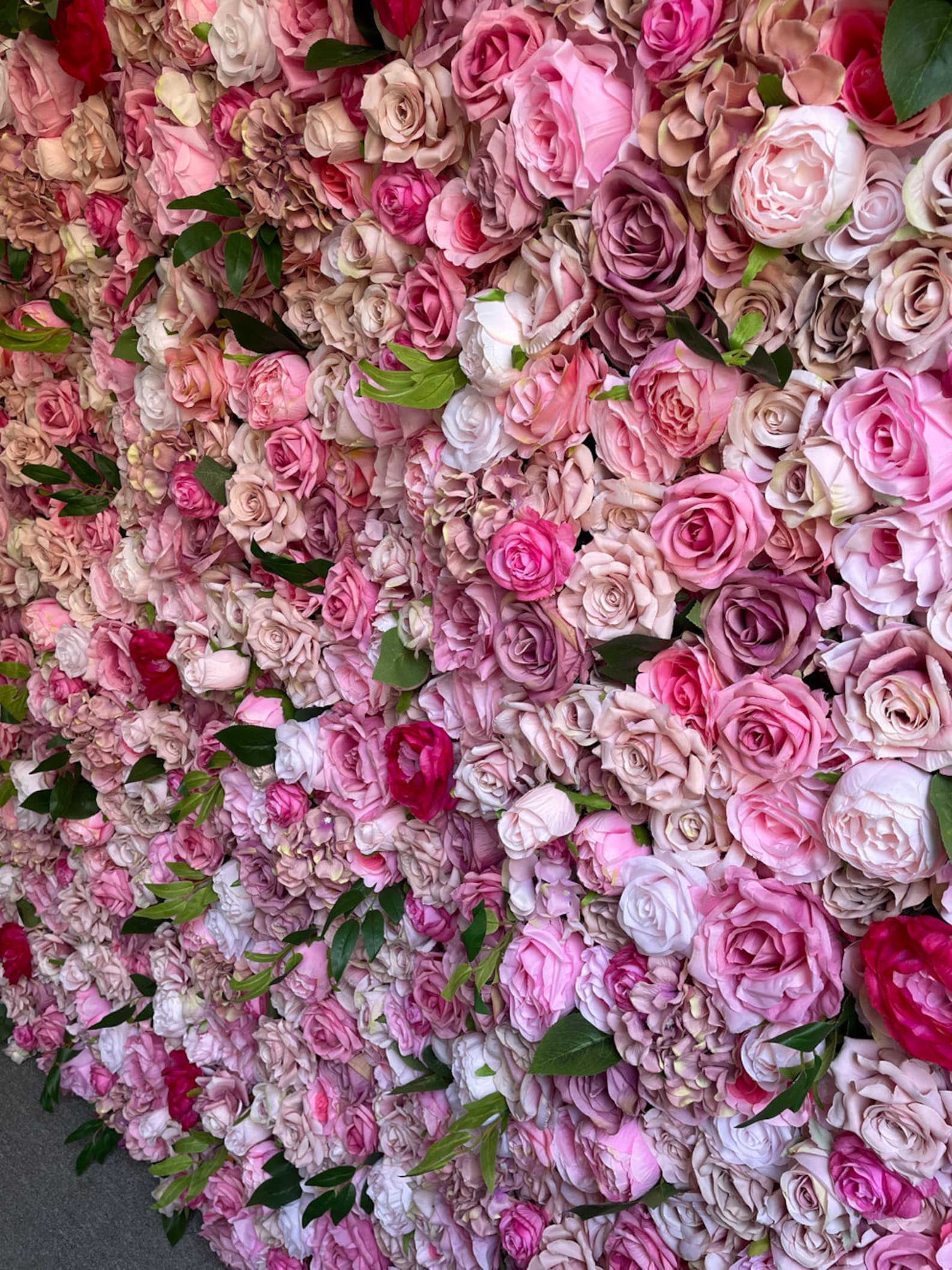 Flower Backdrop Wall For Wedding Arrangement Party Decor Etsy