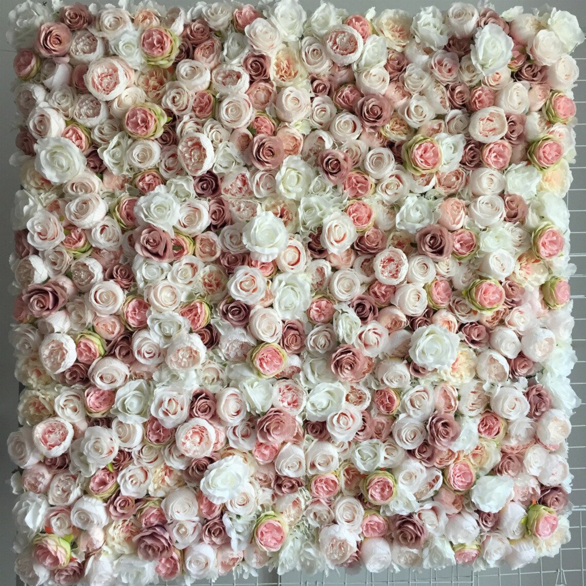 Flower Wall Wedding Flower Wall Baby Shower Decor Flower Etsy