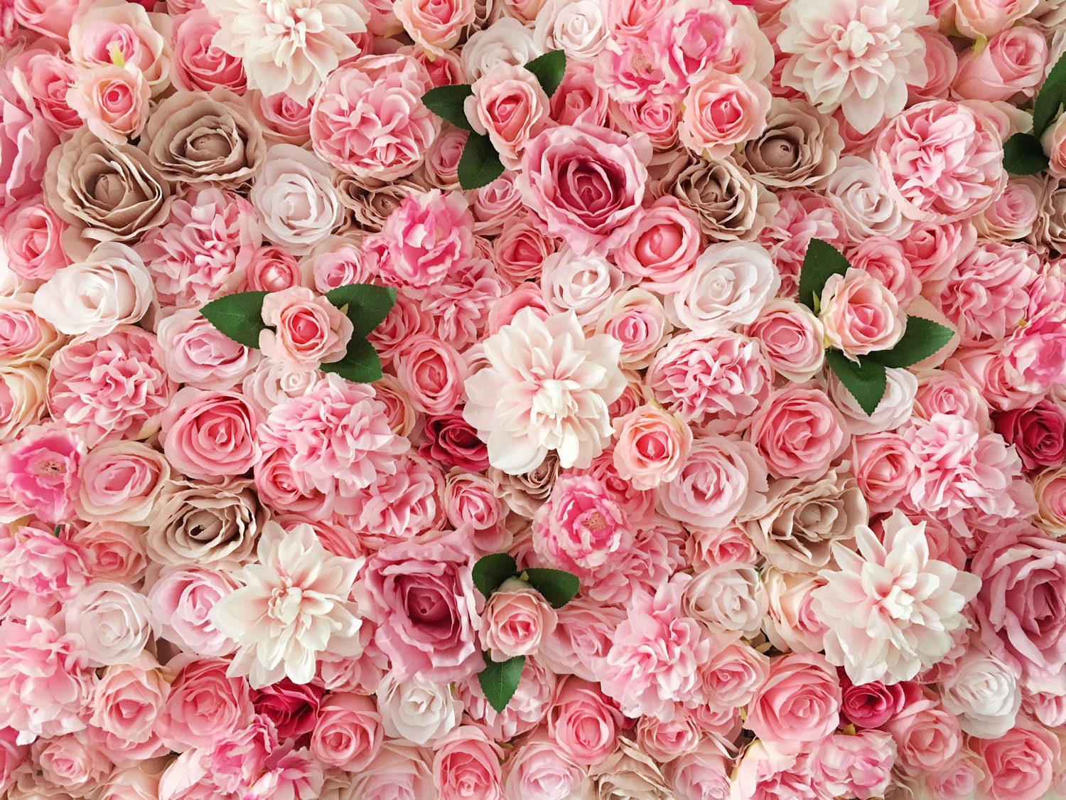 Pink Artificial Flower Wall Backdrop for Baby Shower Flower Etsy