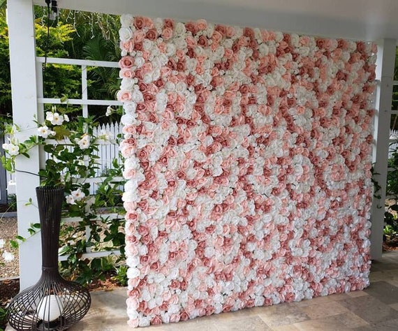 Wedding Flower Wall Panel For Party Birthday Decoration Etsy