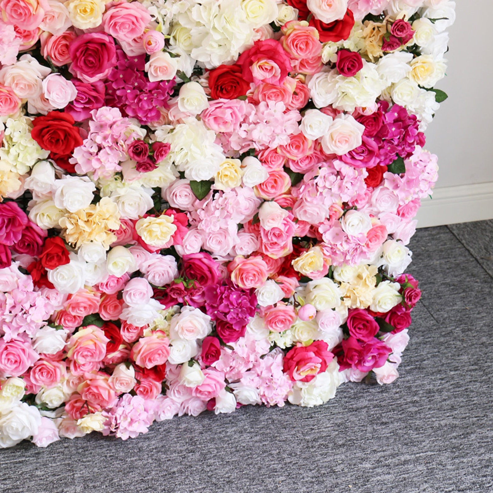 Flower Wall Backdrop for Wedding Arrangement Flowers for Event Etsy