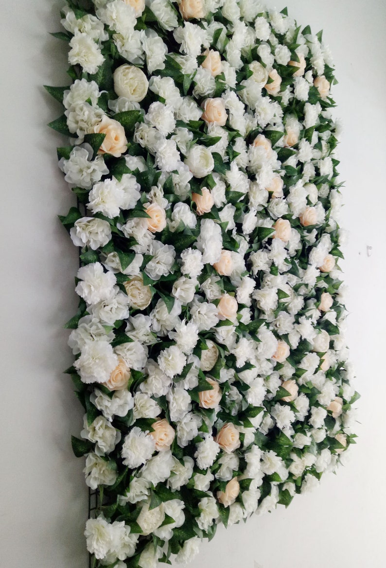 Artificial Flower Wall Backdrop for Wedding Arrangement Etsy