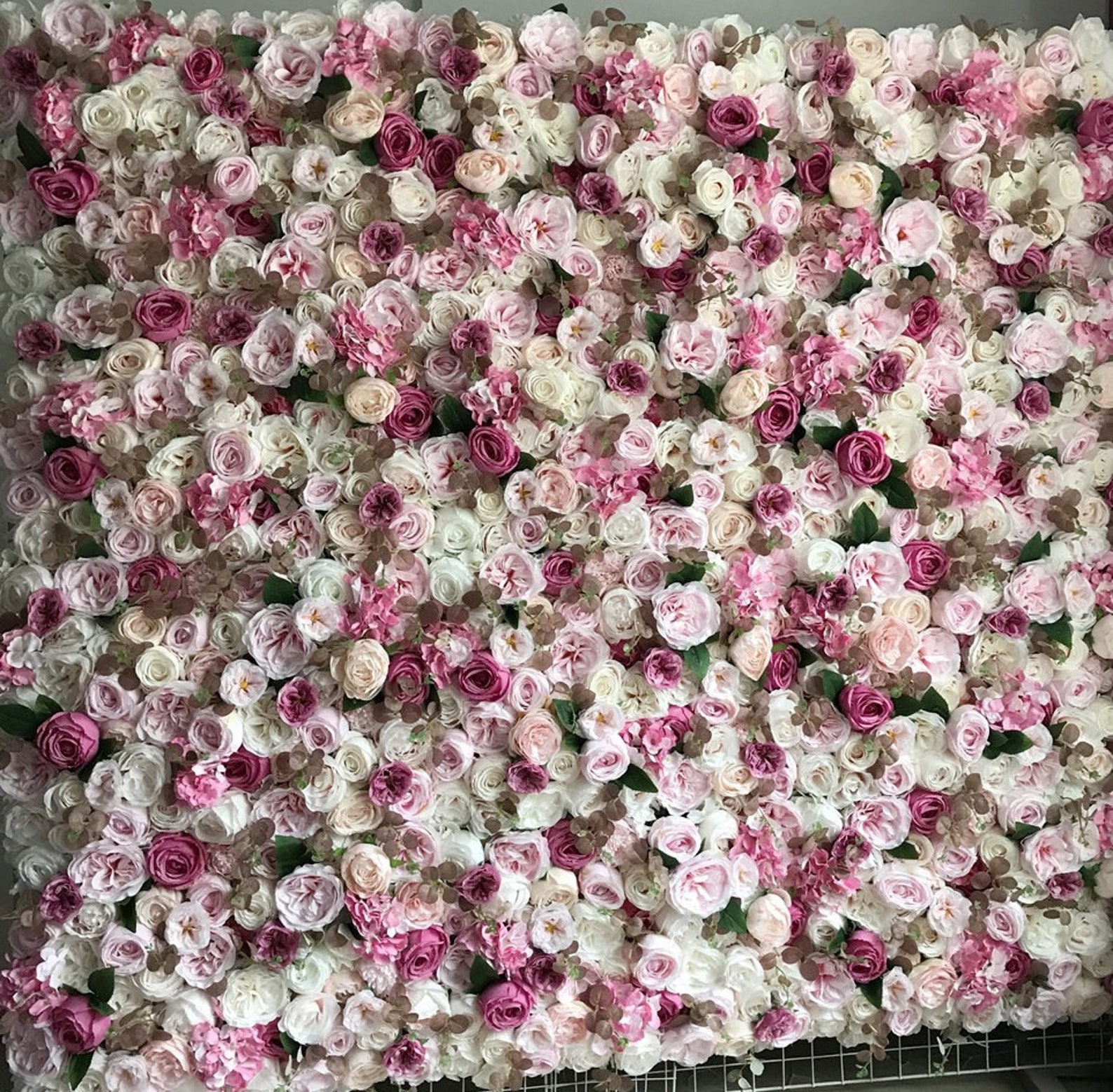 Artificial Wall Flower Panels for Wedding Arrangement Party Etsy