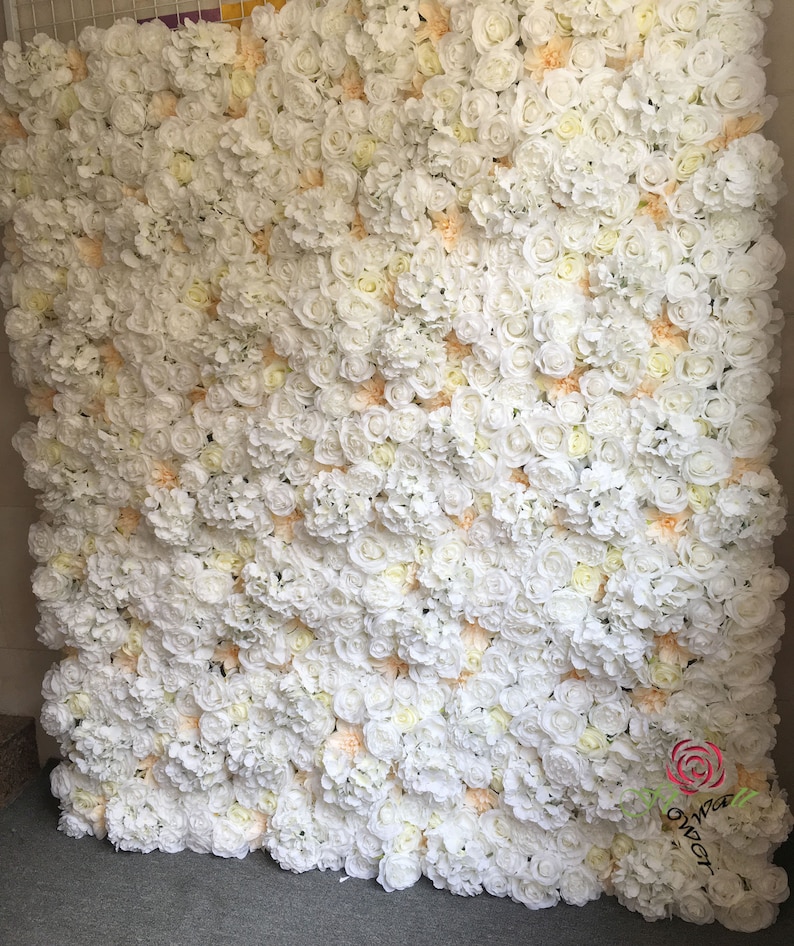 Wedding Flower Wall Panel Backdrop for Wedding Arrangement Etsy