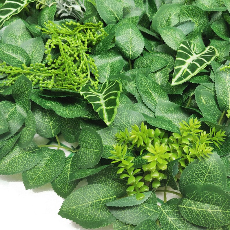 Artificial Leaves Backdrop for Wedding Arrangement Artificial Etsy