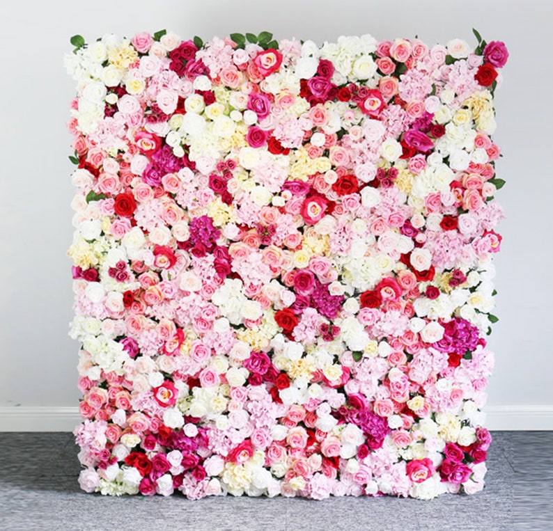 Flower Wall Backdrop for Wedding Arrangement Flowers For Event Etsy