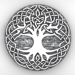 Tree of life 3d model for CNC