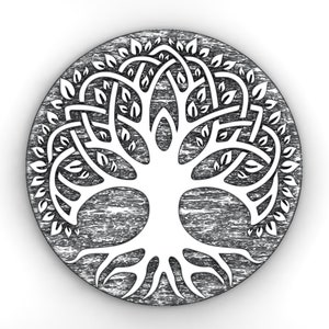 Tree of life 3d model for CNC