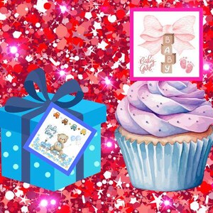 Blauwe baby shower cake topper, It&#39;s a Boy afdrukbare cupcake toppers, Oh Baby digitale download, baby shower afdrukbare, DIY cupcake toppers