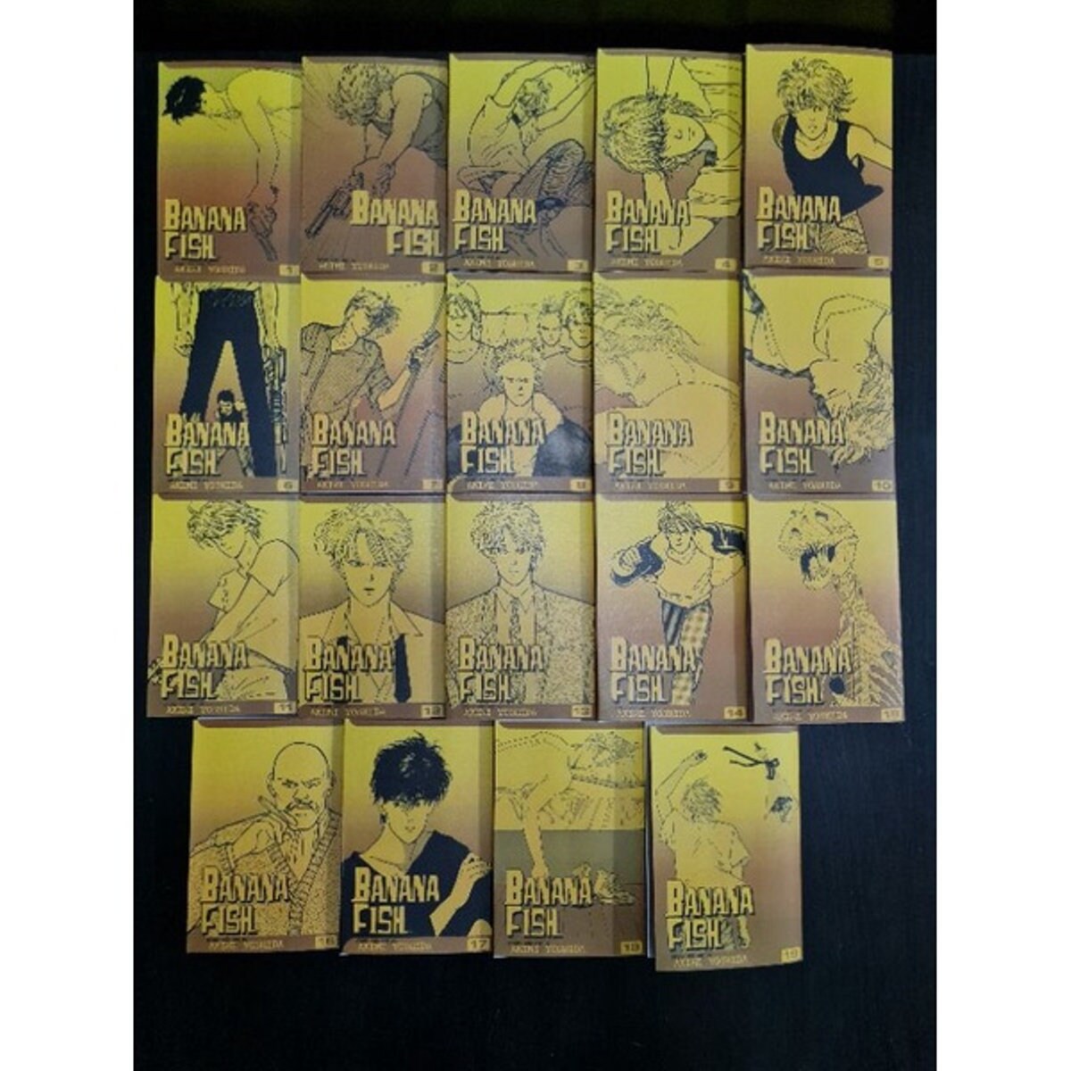 Japan Comic Book Anime Banana Fish Volume 1 19 End Manga By Etsy