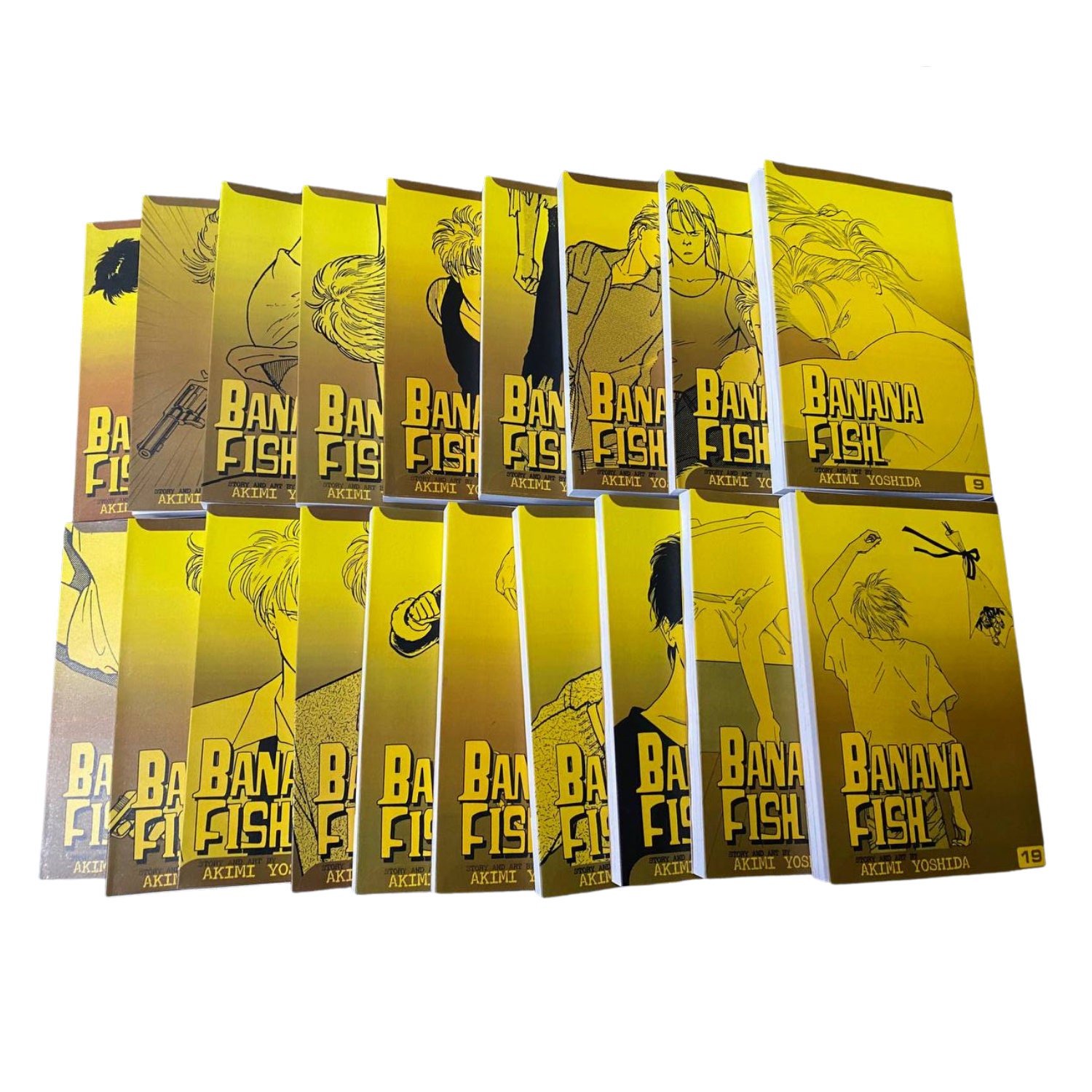 Anime English Version Comic Banana Fish Volume 1 19 End Etsy