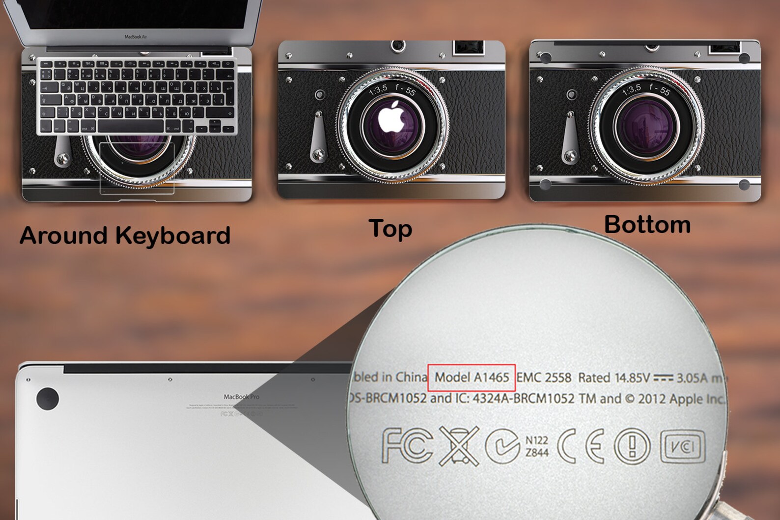 Retro Camera Macbook Air 13 Skin 2018 Macbook Vintage Decal Etsy