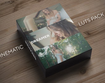 Dreamer CINEMATIC LUTS PACK (Slog-2,Slog-3,Cine)