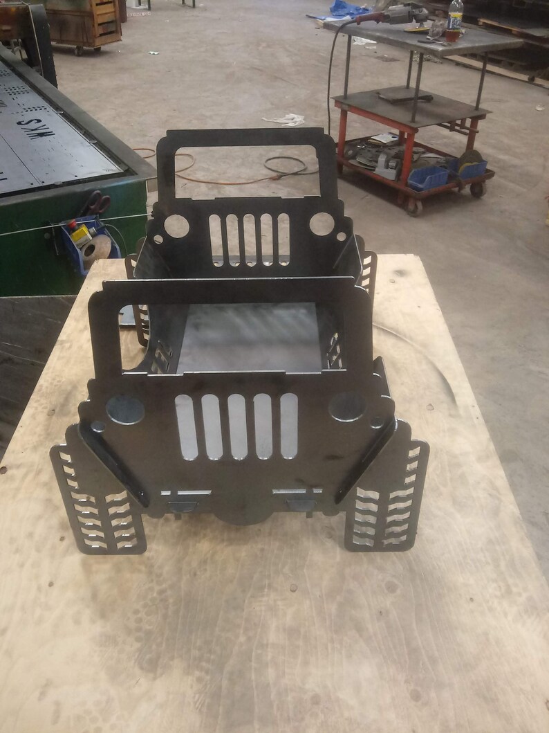11 Gauge Steel Heavy Duty Take Apart Fire Pit Jeep Fire Pit And Grill