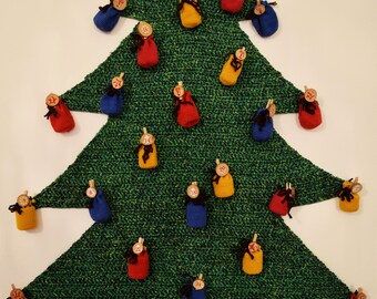 Advent calendar Christmas tree