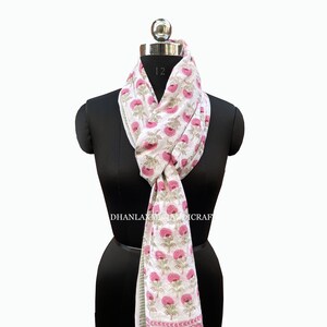Summer Beach Scarves, Assorted Print Indian Cotton Block Print Sarong Bulk, Pareo Beach Cover up Vegetable Dye Sarong For Women Gift For Her