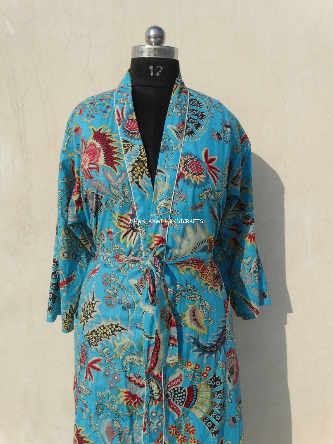 block print robes
