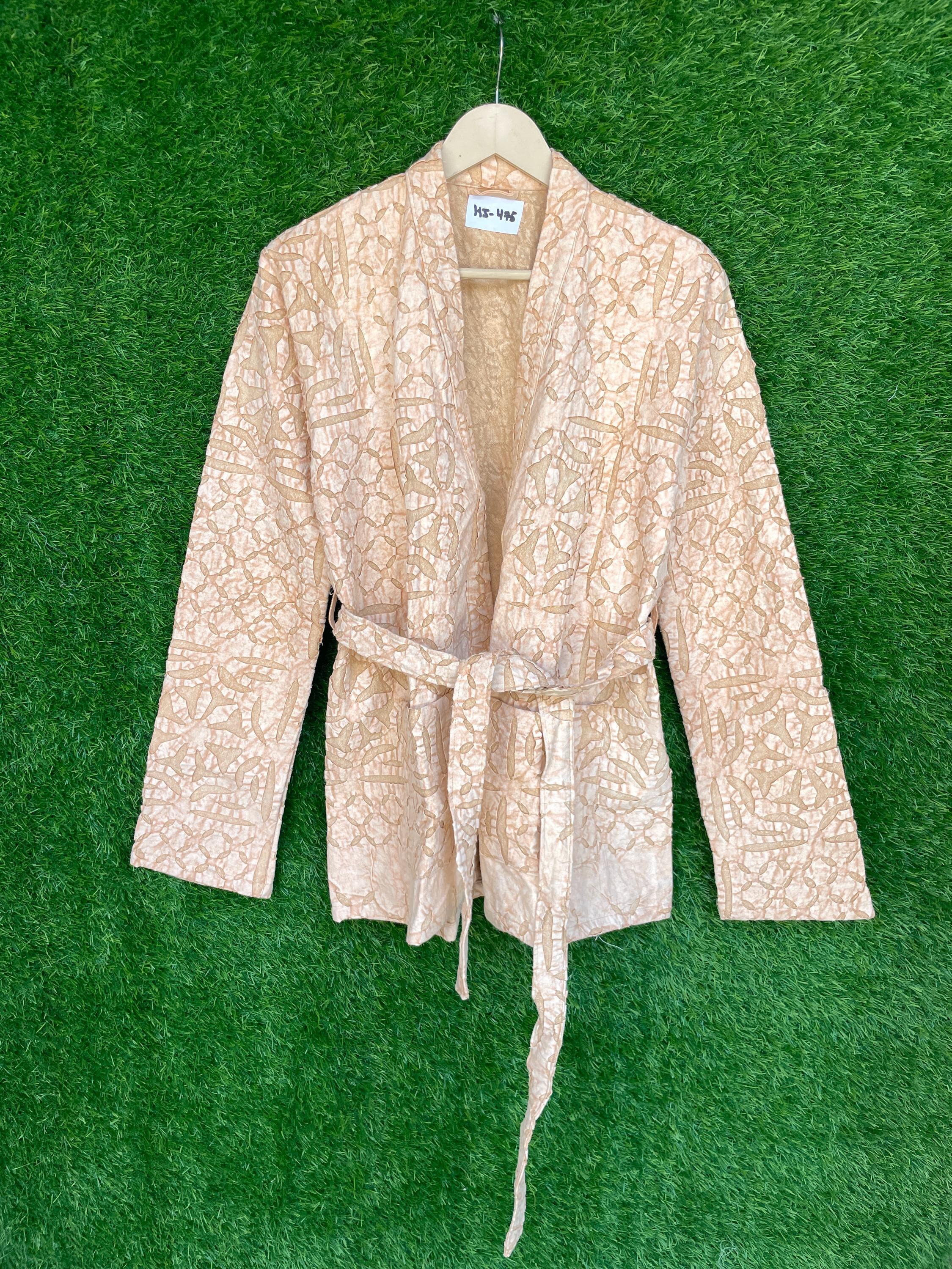 ジャケット・アウター CUTWORK EMBROIDERY JACKET Hand Embroidered Jackets, Cotton Cut Work Jacket With Belt