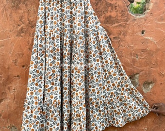 Summer Maxi Skirt | Etsy