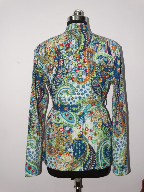Indian vintage Paisley shirt jacket - シャツ