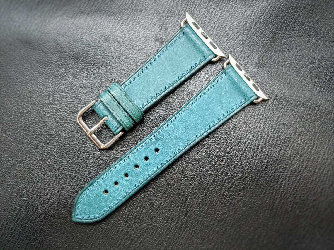 Turquoise Apple Watch Band 42mm 44mm Apple Watch band Series Etsy