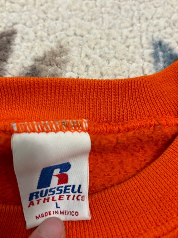 Vintage 1980s Russel Athletic Orange Auburn Unive… - image 3