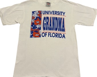 Vintage Single Stitch Universität von Florida Oma Tshirt