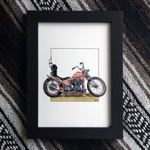 Glen&#39;s Shovelhead &quot;Tiger Prawn&quot; Charity Print