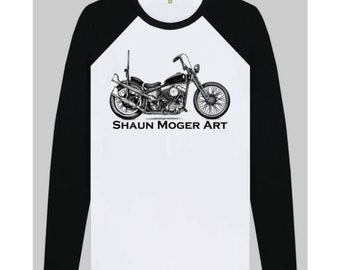 Shaun Moger Art Double Print Baseball Shirt