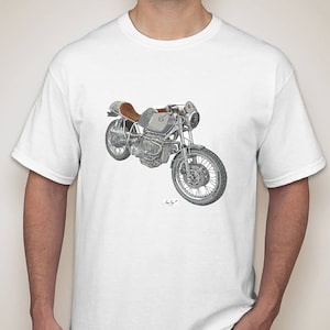 BMW Cafe Racer Motorcycle Shirt
