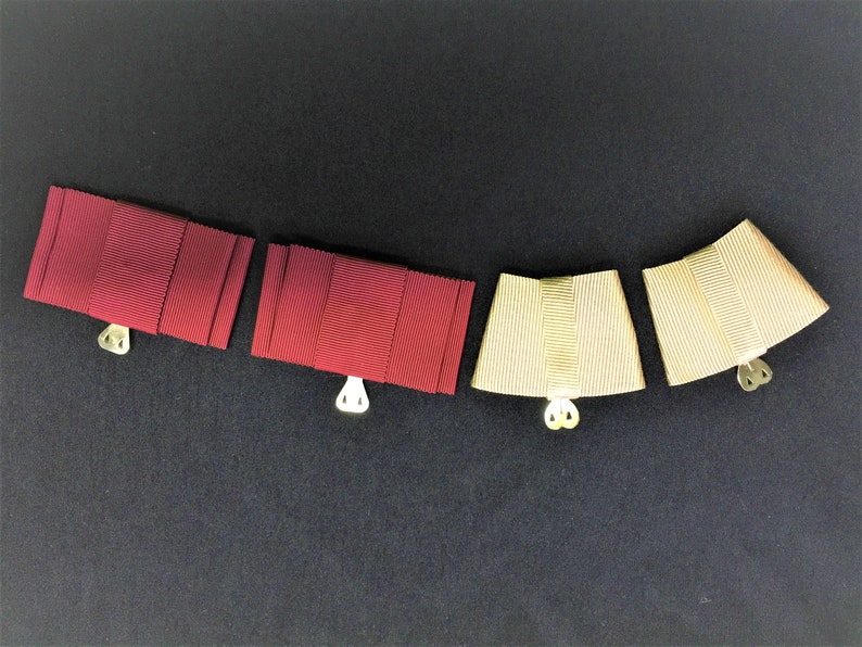 Two Sets of 1980s Dress For Success Shoe Clips For Pumps-Never Used