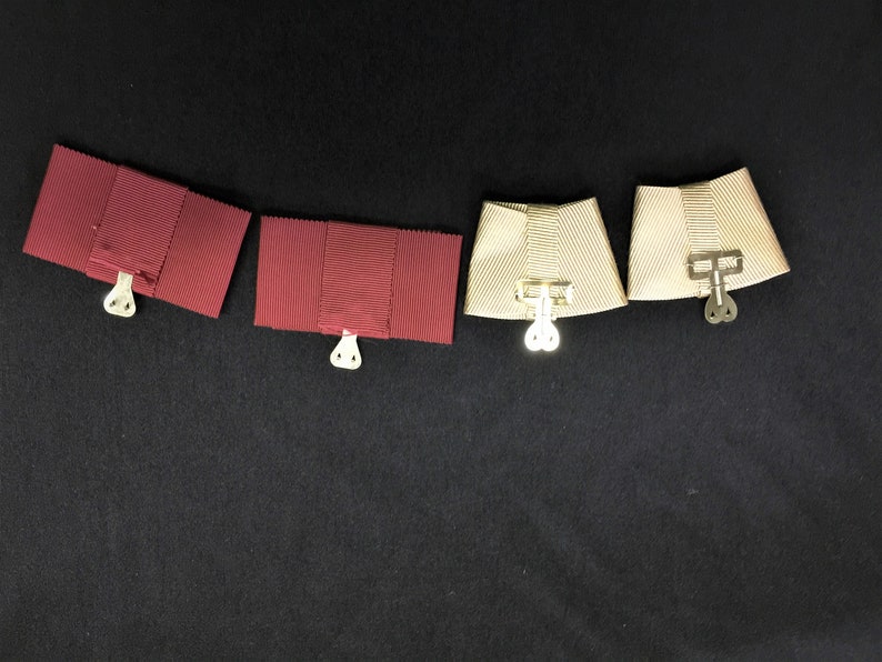 Two Sets of 1980s Dress For Success Shoe Clips For Pumps-Never Used