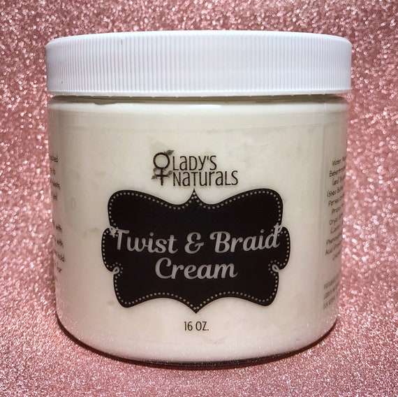 Mosturizing Twist And Braid Cream Natural Hair Black Hair Etsy