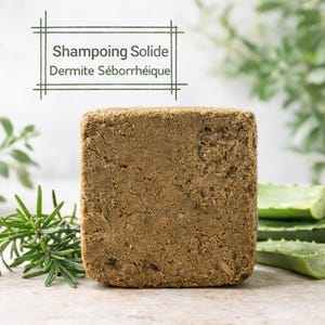 Shampoing solide - Dermite séborrhéique