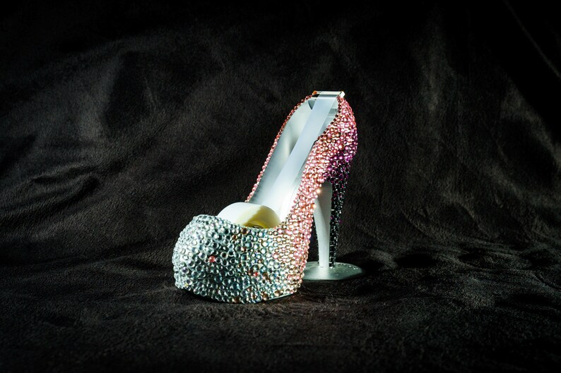 DEEP BLUSH STILETTO Tape Dispenser High Heel Tape Etsy