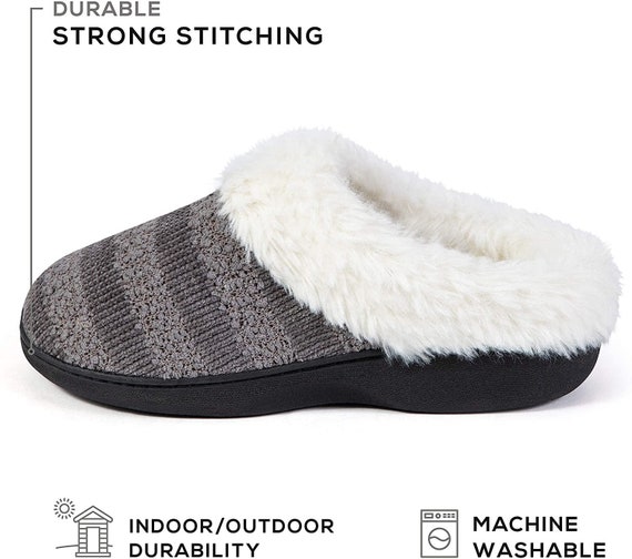 Roxoni Fuzzy House Slippers for Women Comfortable India