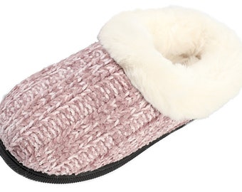 VERY PERI Kid's Girl Memory Foam Comfort Plush Fleece Lined House Slipper