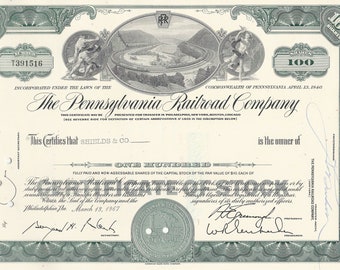 Pennsylvania Railroad Co. - Tipo 2 verde